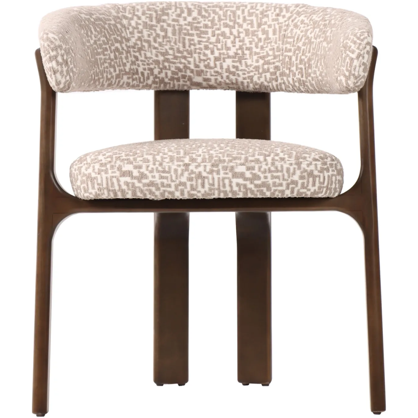Richmond Eetkamerstoel Contigo Naturel Print Geo