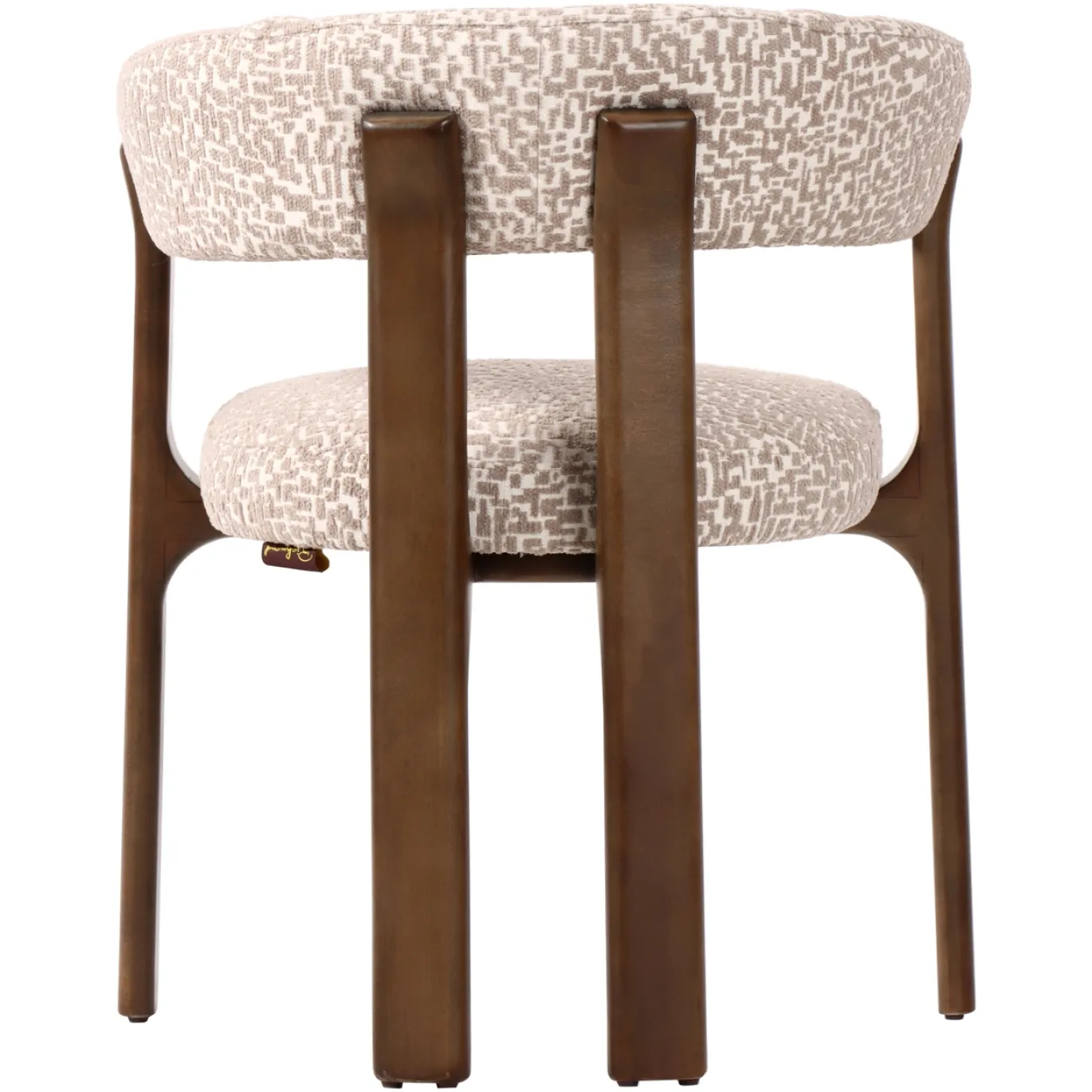 Richmond Eetkamerstoel Contigo Naturel Print Geo