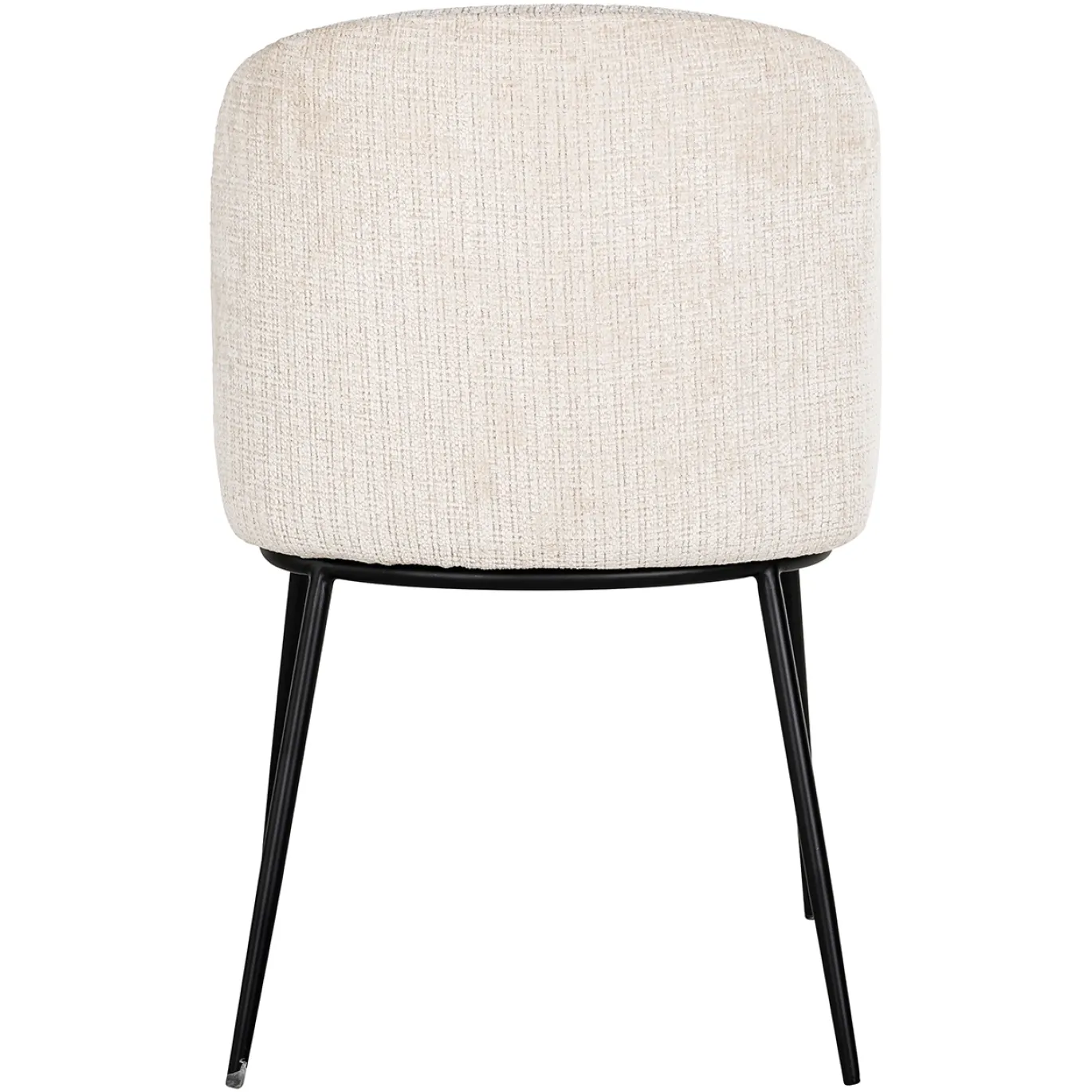 Richmond Eetkamerstoel Elvi Beige Chenille FR Set van 2