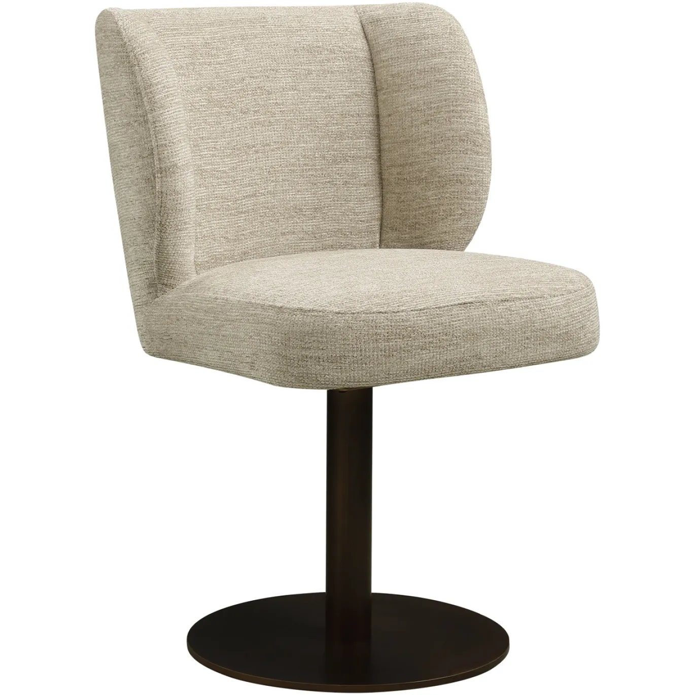 Richmond Eetkamerstoel Fiona Naturel Softweave Draaibaar