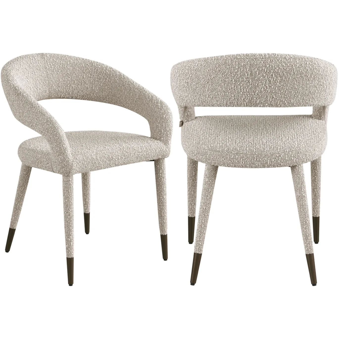 Richmond Eetkamerstoel Gia Naturel Chunky