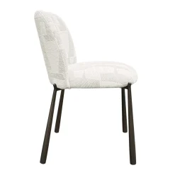 Richmond Eetkamerstoel Lana Beige Graffic Set van 2