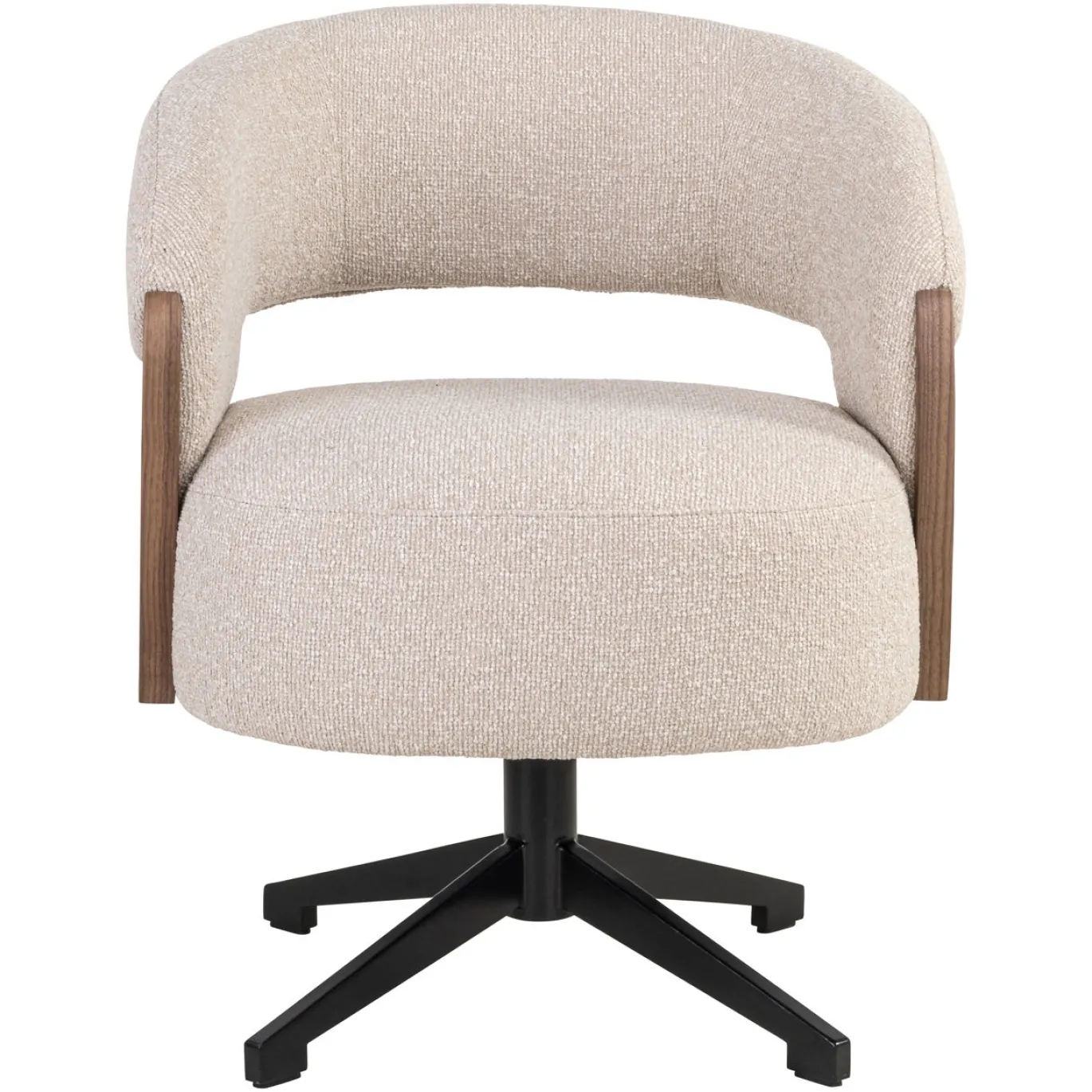 Richmond Eetkamerstoel Pollux Lodge Beige/Walnoot