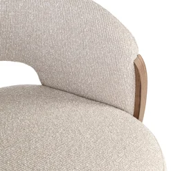 Richmond Eetkamerstoel Pollux Lodge Beige/Walnoot