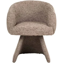 Richmond Eetkamerstoel Quiriro Mokka Linear Swivel