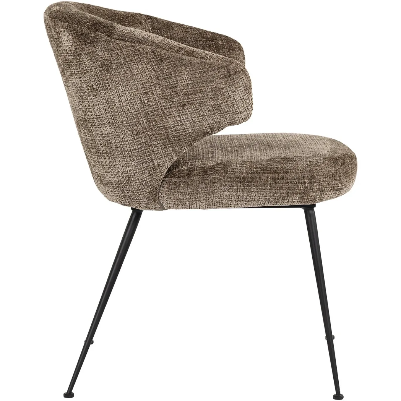 Richmond Eetkamerstoel Xandra Stone Chenille FR