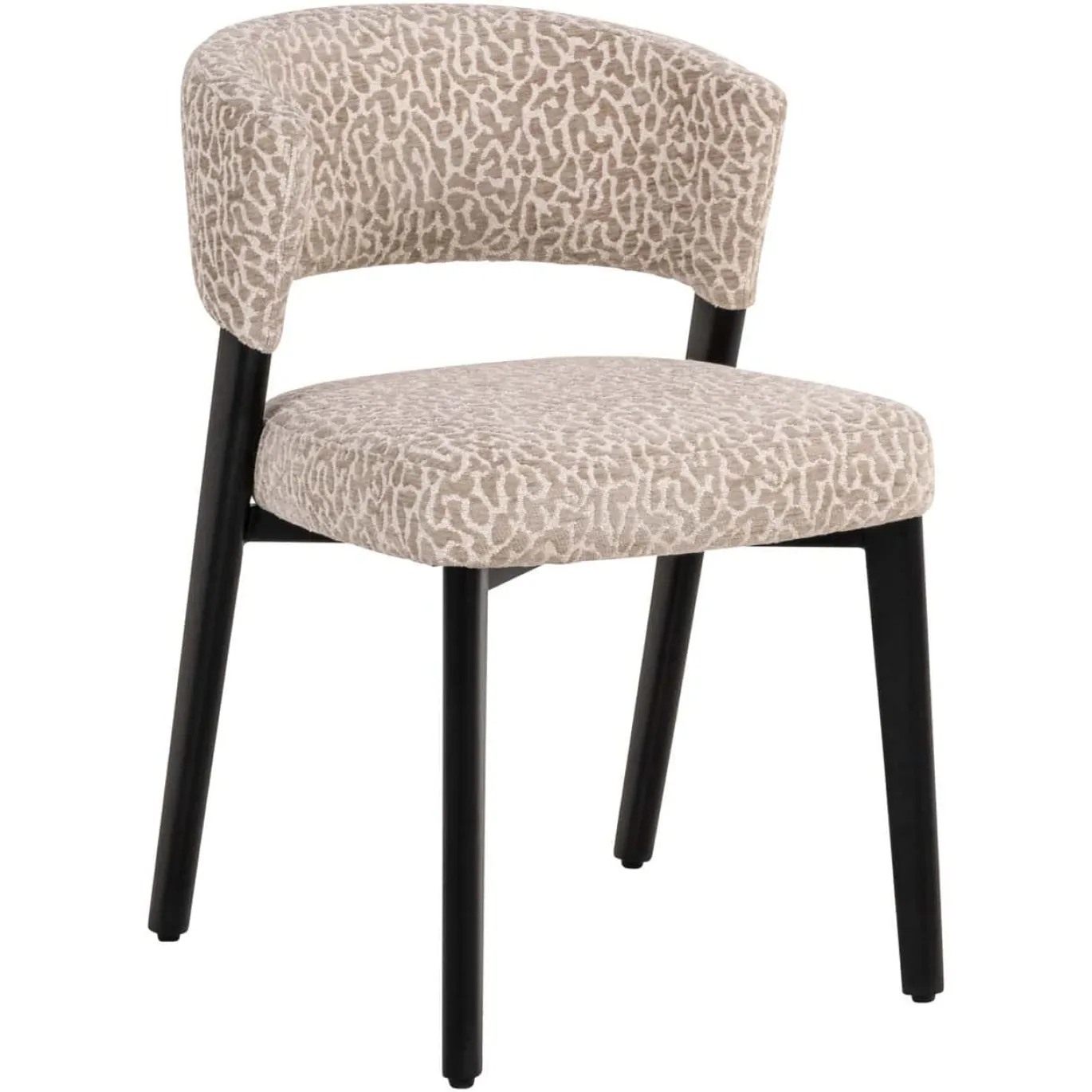 Richmond Eetkamerstoel Zeno Beige Leopard