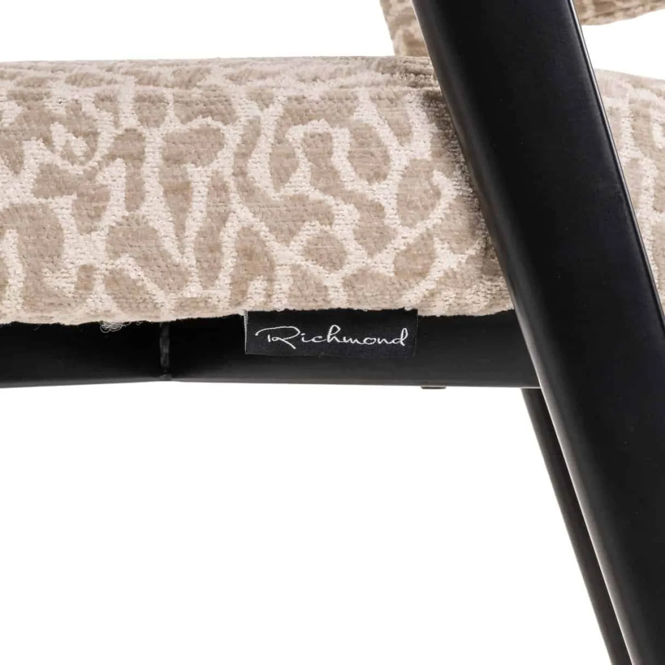 Richmond Eetkamerstoel Zeno Beige Leopard