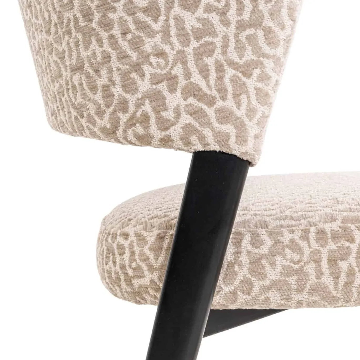 Richmond Eetkamerstoel Zeno Beige Leopard