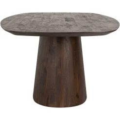 Richmond Eettafel Alix Deens Ovaal Mangohout Donkerbruin 230cm