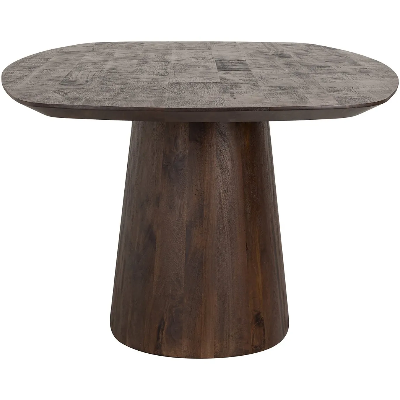 Richmond Eettafel Alix Deens Ovaal Mangohout Donkerbruin 230cm