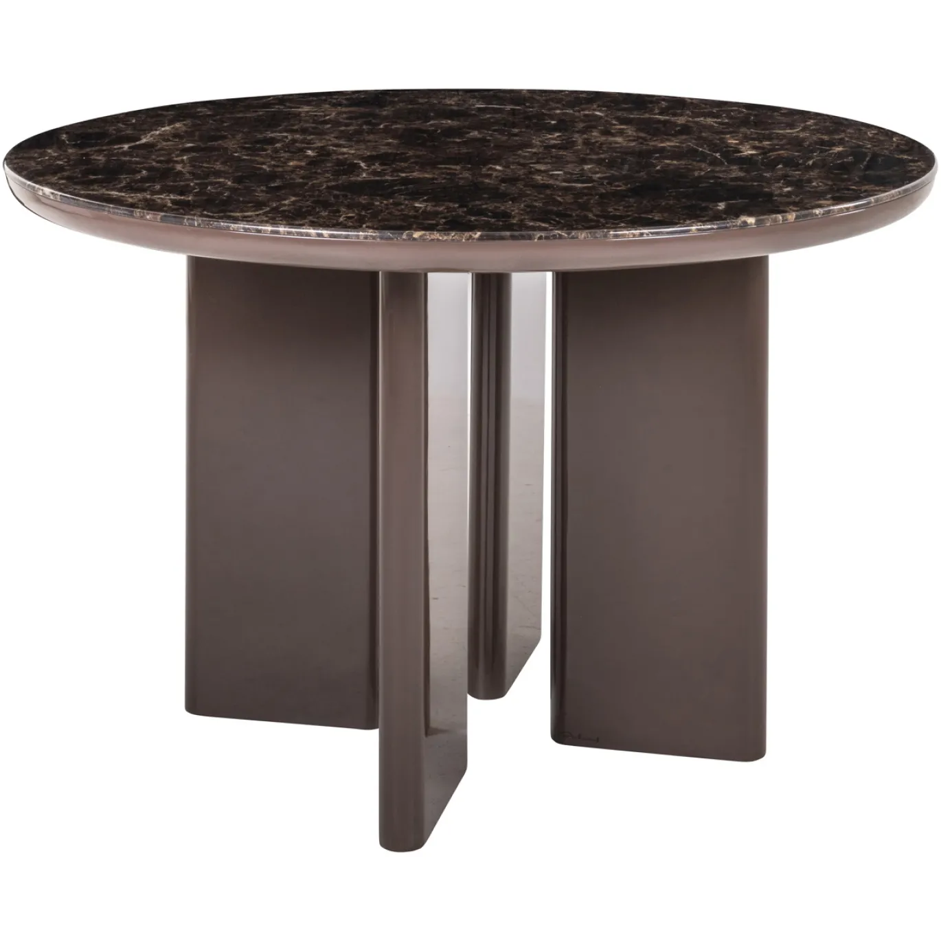 Richmond Eettafel Almundi Donkerbruin Ø120cm