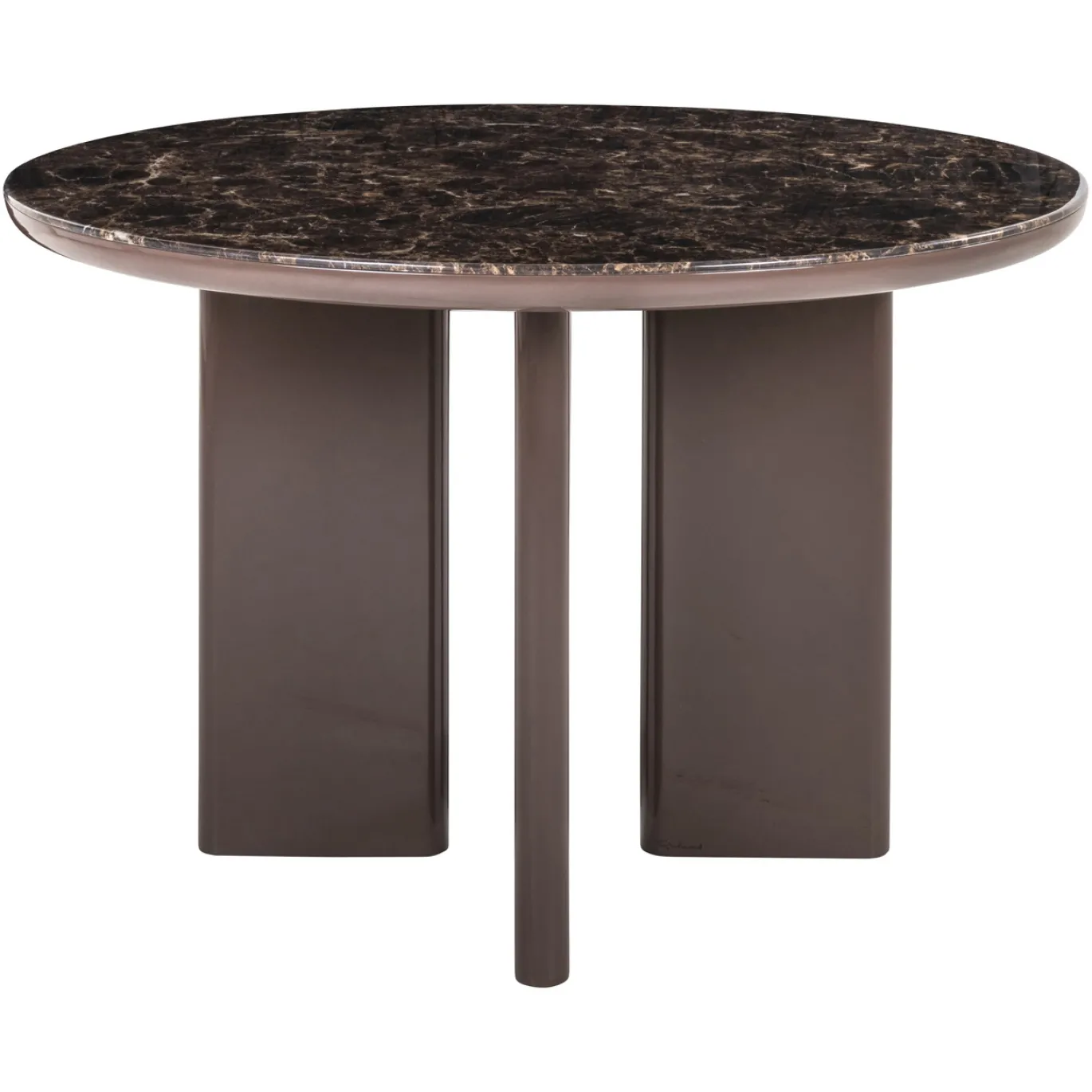 Richmond Eettafel Almundi Donkerbruin Ø120cm