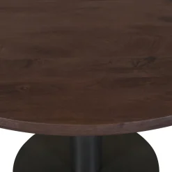Richmond Eettafel Baldwin Donkerbruin Ø130cm