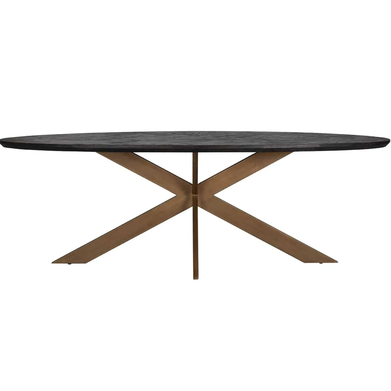 Richmond Eettafel Blackbone Brass Ovaal 260cm