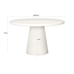 Richmond Eettafel Bloomstone Ø130cm