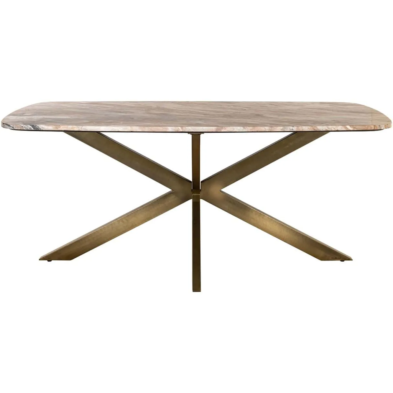 Richmond Eettafel Bottega Deens Ovaal Toronto Marmer 190cm