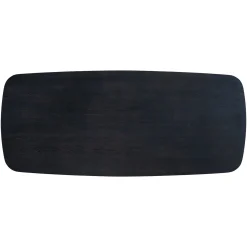 Richmond Eettafel Cambon 235cm Deens Ovaal Dark Coffee