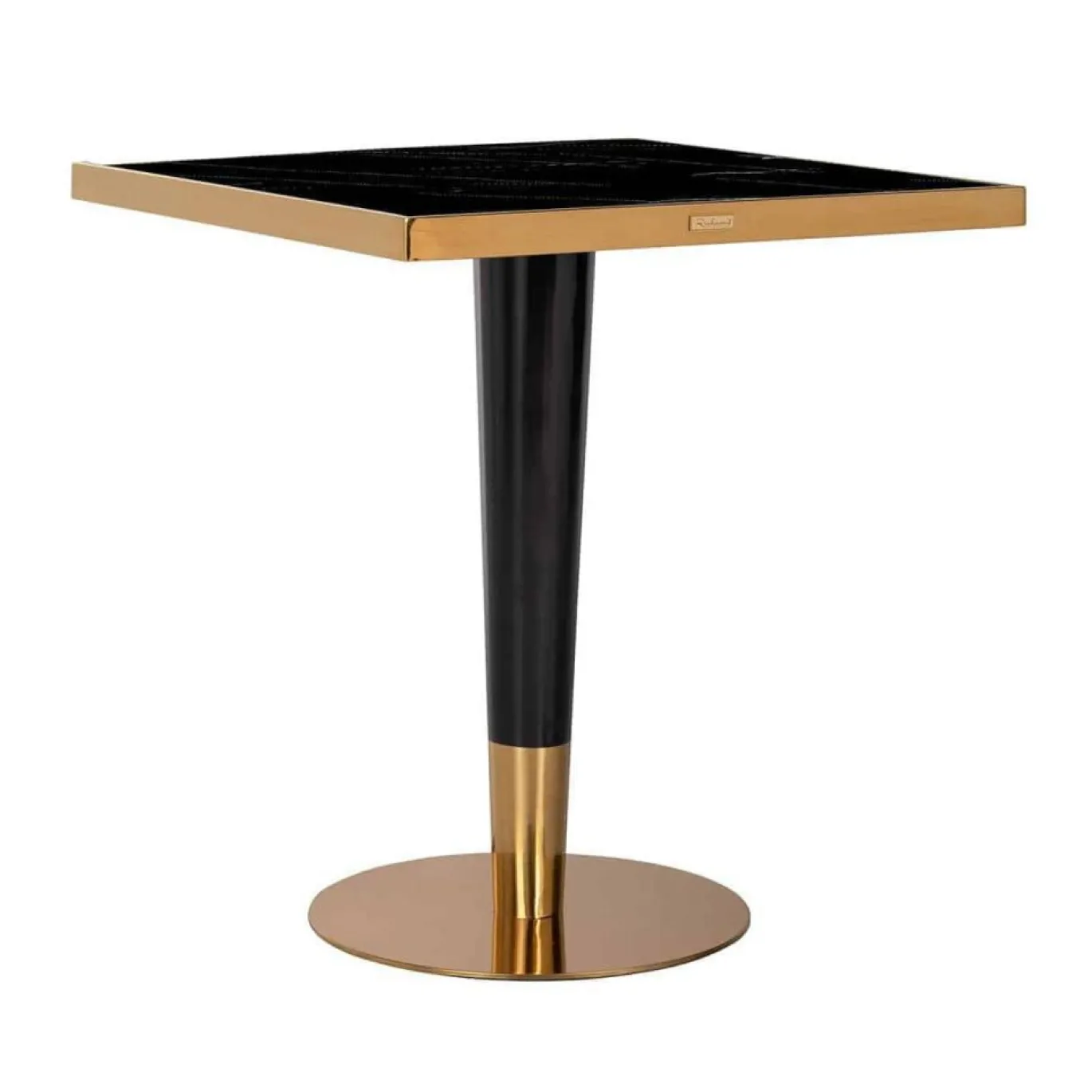 Richmond Eettafel Can Roca Square Zwart 70x70 cm