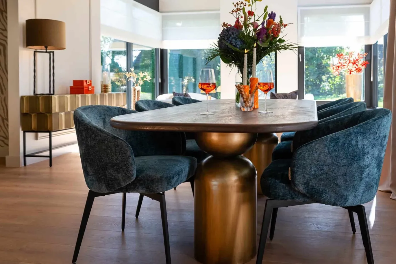 Richmond Eettafel Cavo Acaciahout Bruin 230cm