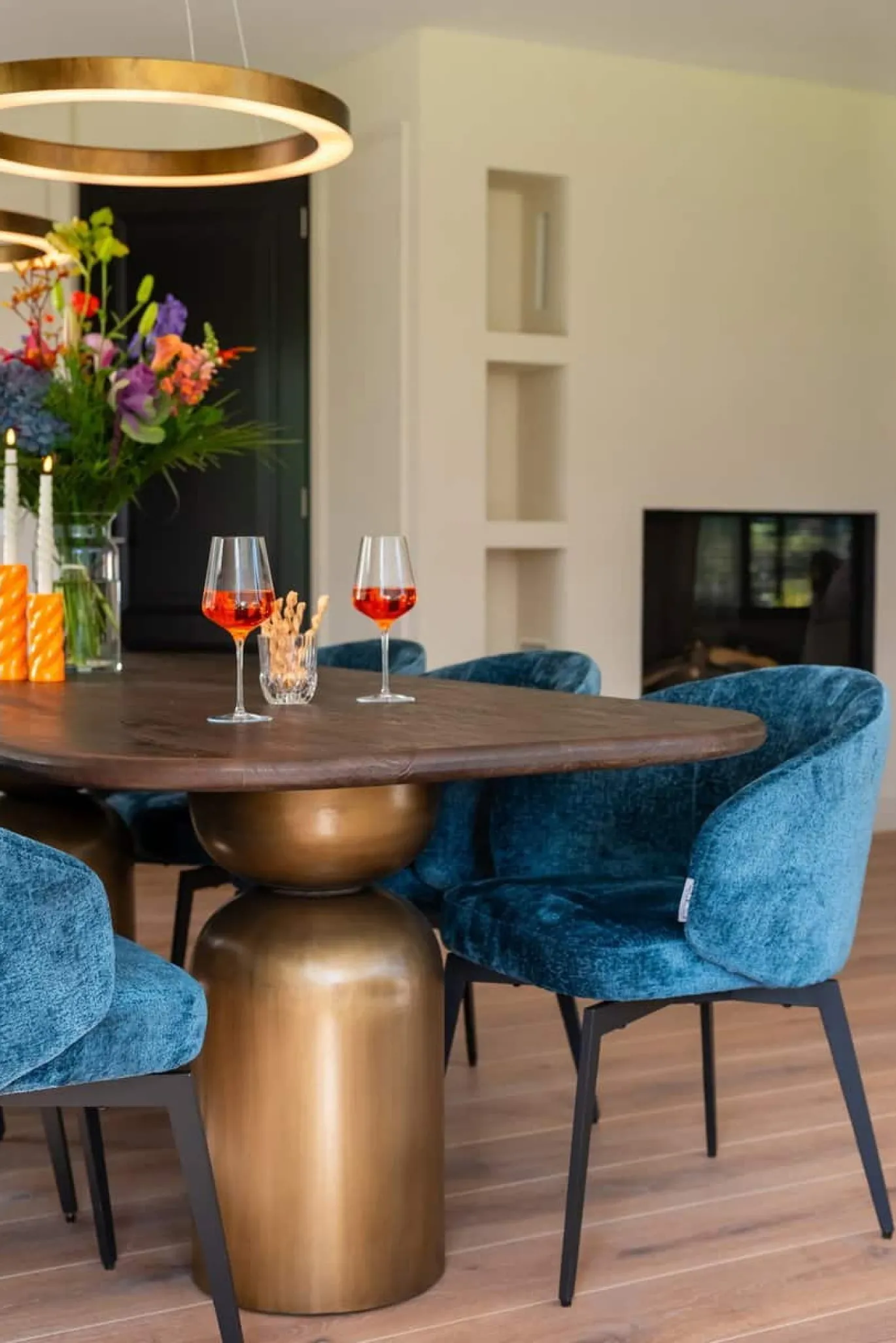 Richmond Eettafel Cavo Acaciahout Bruin 230cm