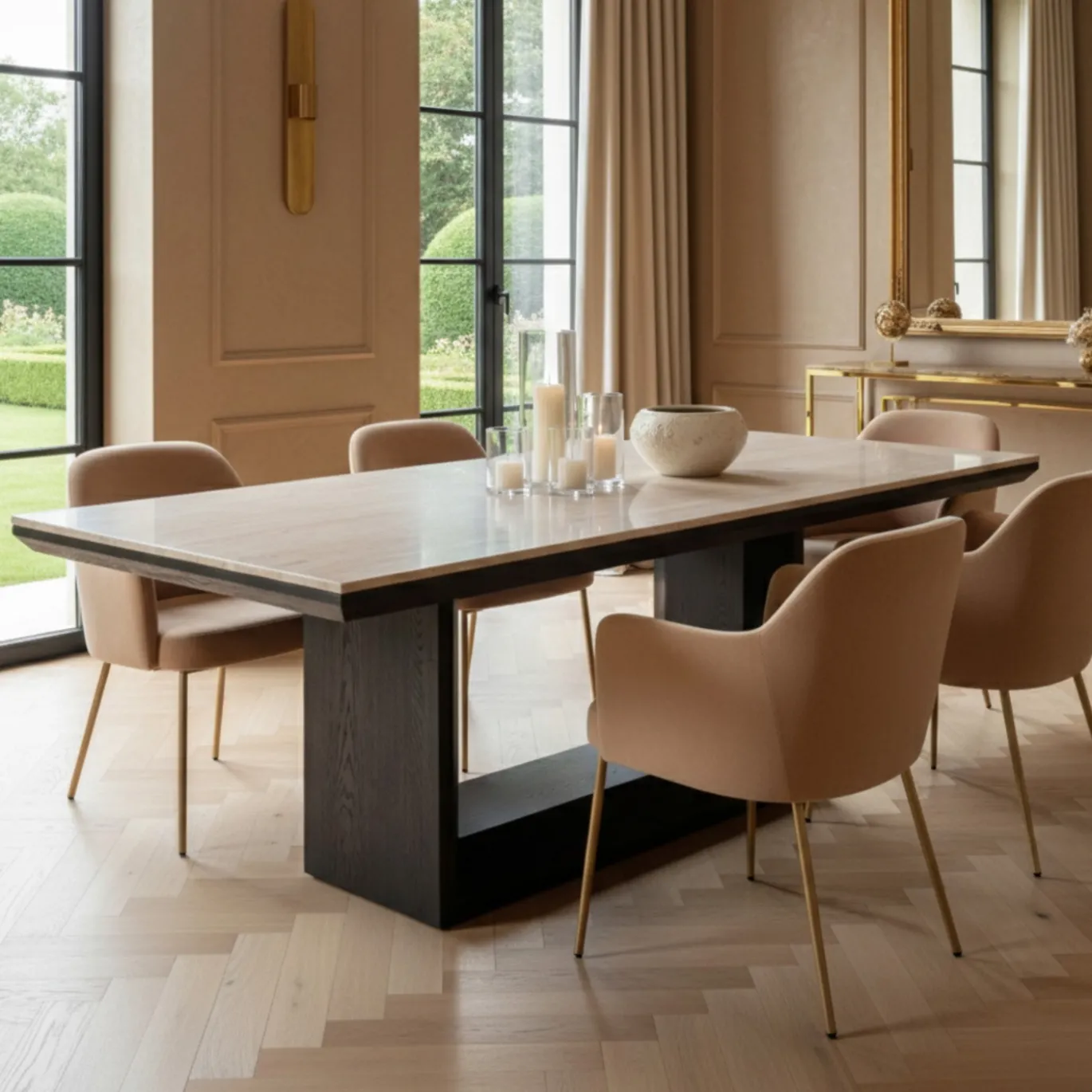 Richmond Eettafel Claremont Bruin 230cm