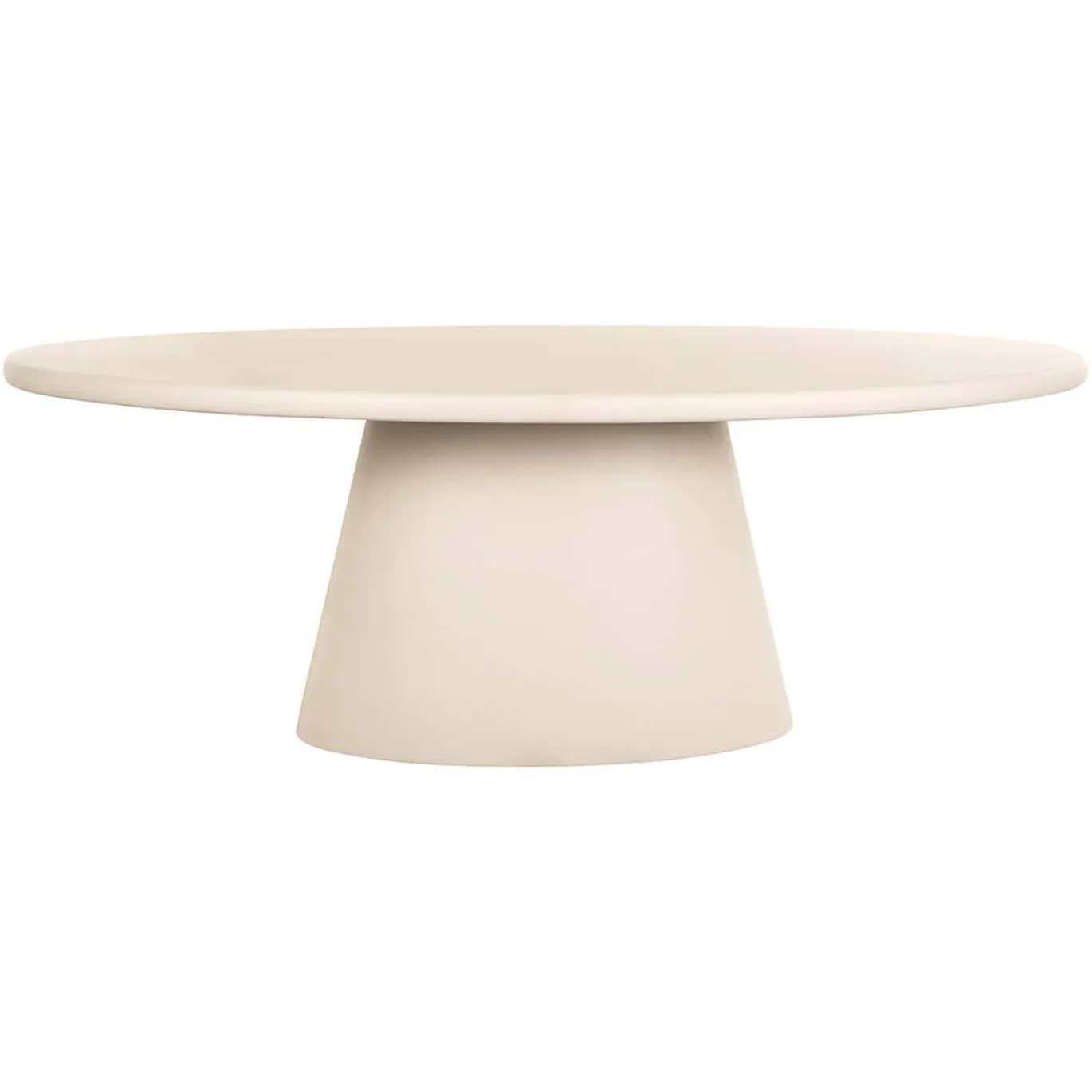 Richmond Eettafel Clayton Ovaal Beige 220cm