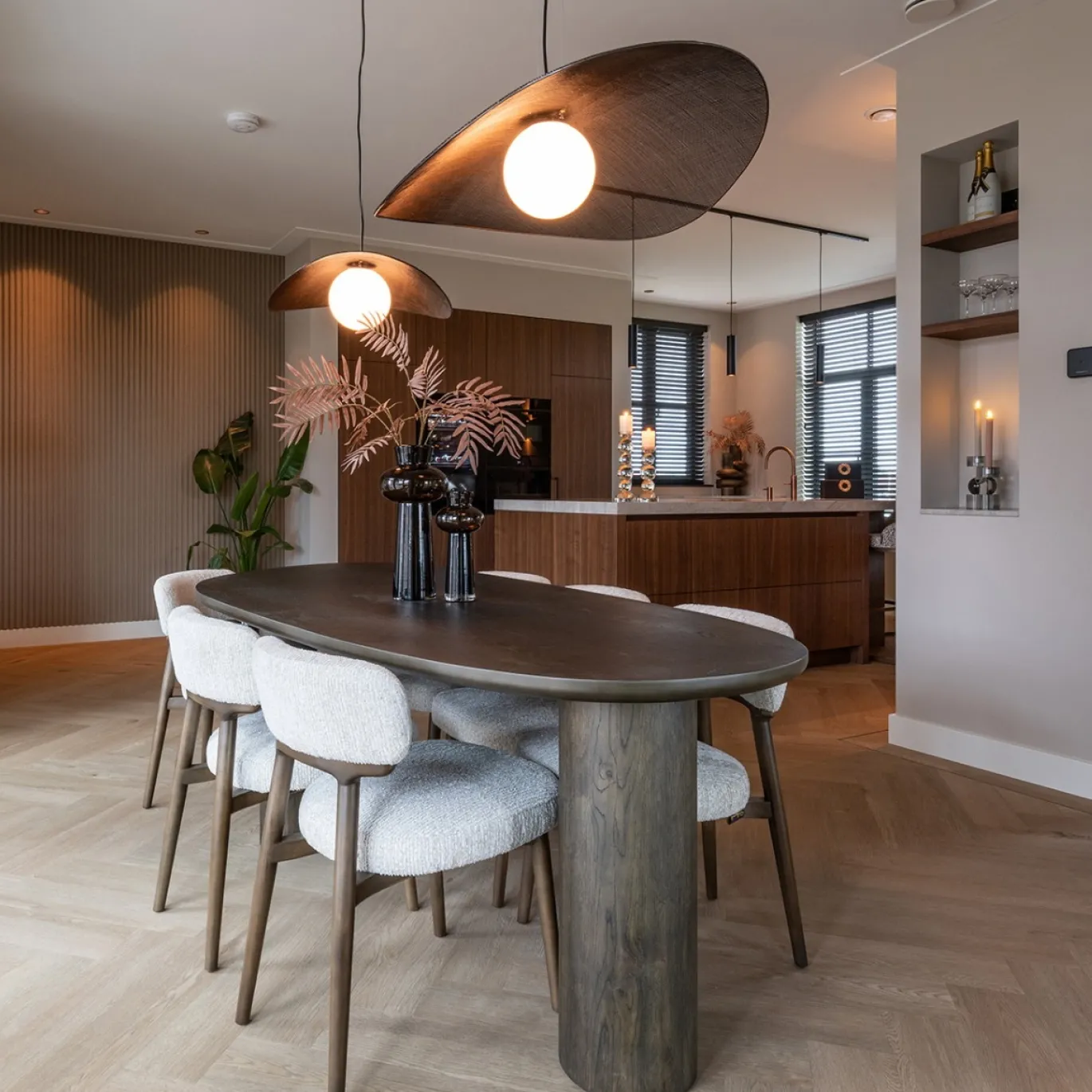 Richmond Eettafel Ellington Bruin 230cm
