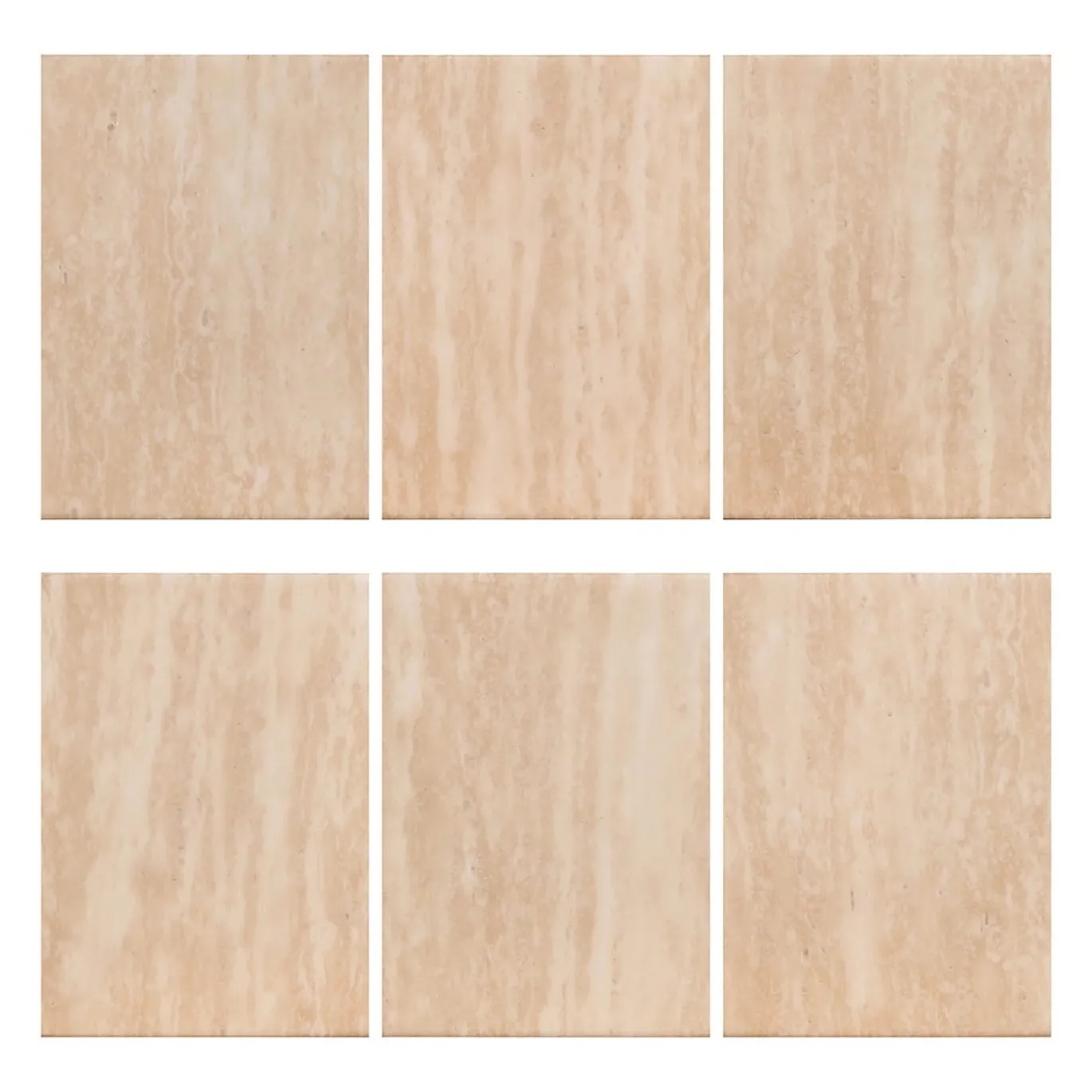 Richmond Eettafel Fictus Faux Travertin Beige 240cm