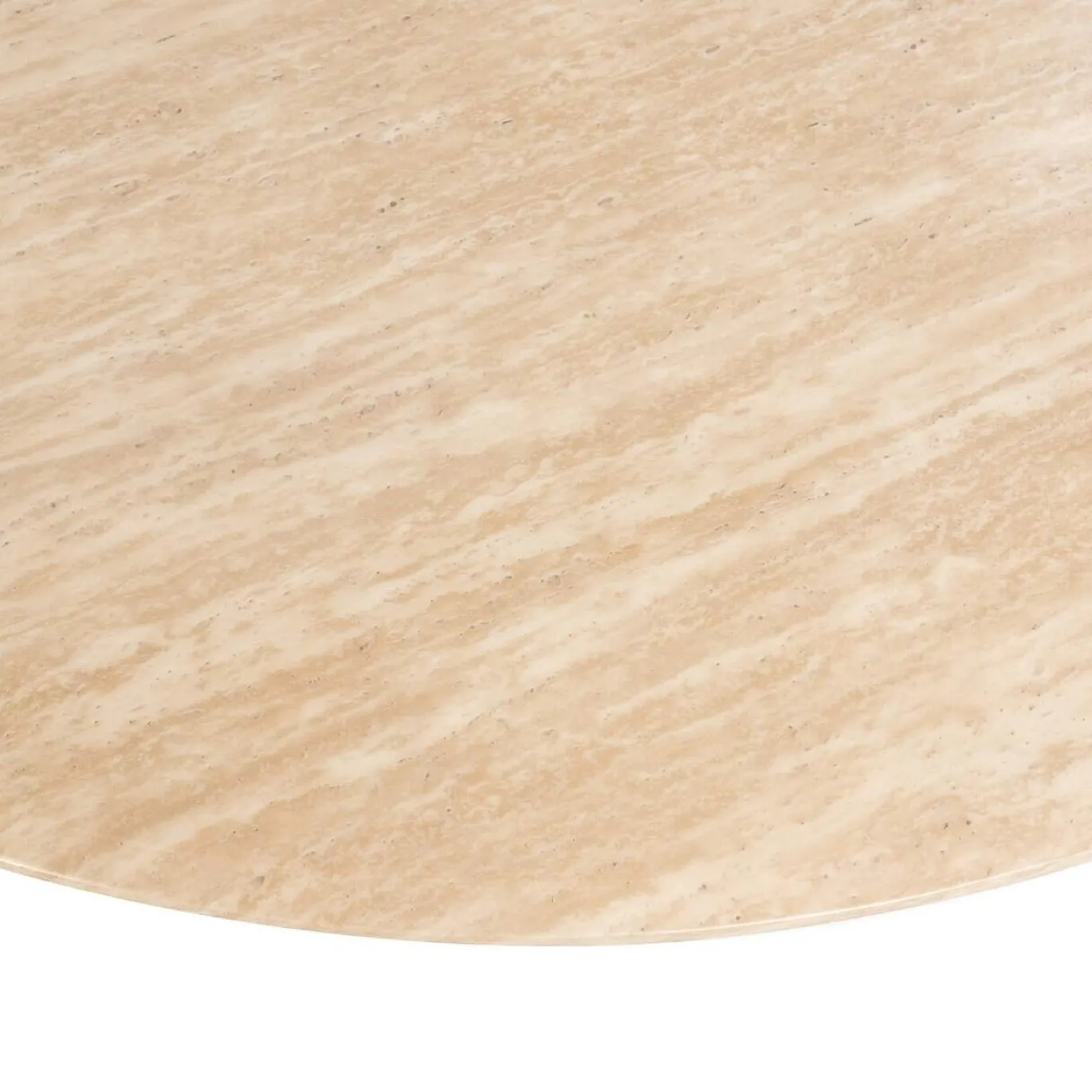 Richmond Eettafel Montgommery Beige Ø130cm