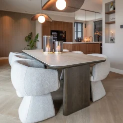 Richmond Eettafel Nando Bruin 230cm