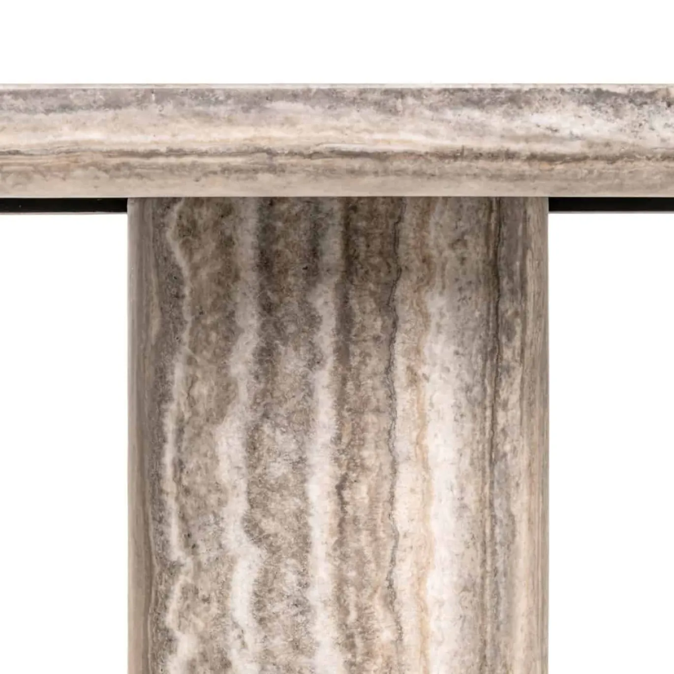 Richmond Eettafel Nebula Grijs 225cm Faux Travertin