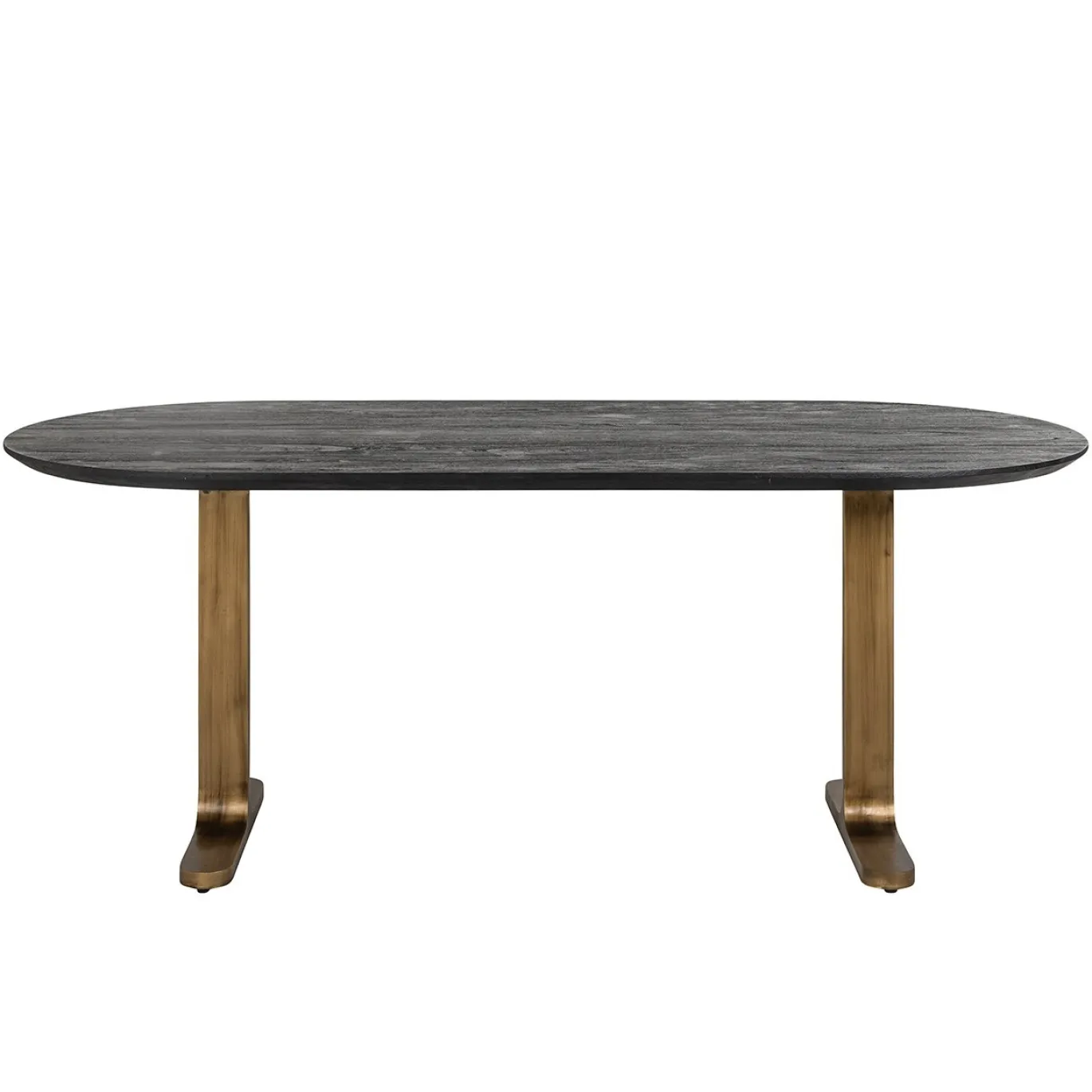 Richmond Eettafel Revelin Zwart Mangohout 200cm