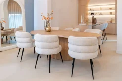 Richmond Eettafel Riva Eikenhout Naturel Organisch 230cm