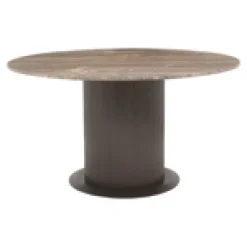 Richmond Eettafel Russo Bruin Ø140cm