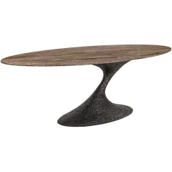 Richmond Eettafel Russo Travertin Ovaal 235cm Tulppoot
