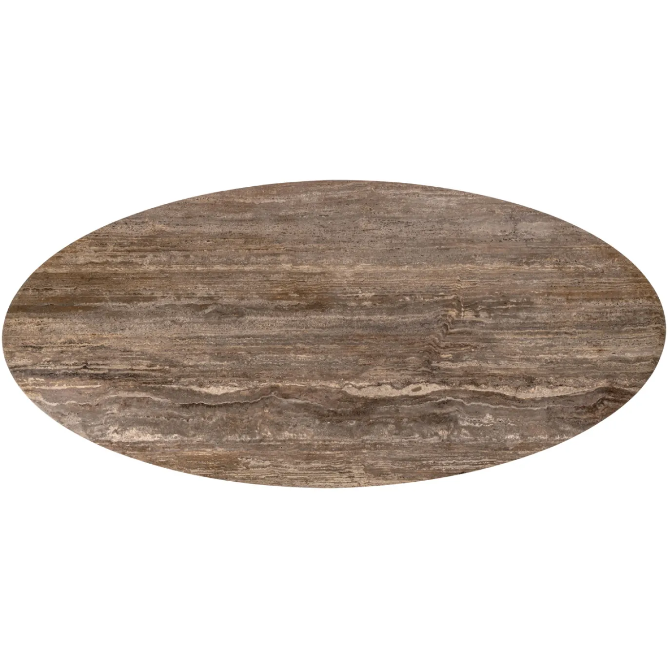 Richmond Eettafel Russo Travertin Ovaal 235cm Tulppoot