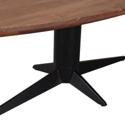 Richmond Eettafel Stafford Donkerbruin Ovaal 230cm