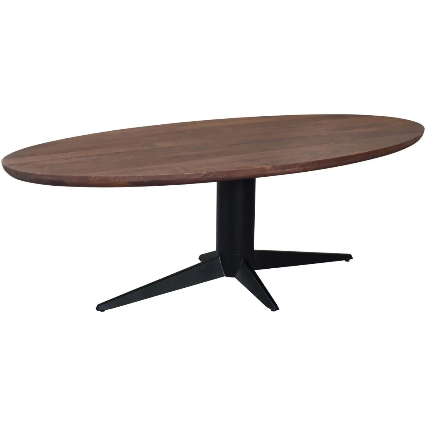 Richmond Eettafel Stafford Donkerbruin Ovaal 230cm