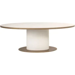 Richmond Eettafel Tivoli Wit Ovaal 230cm