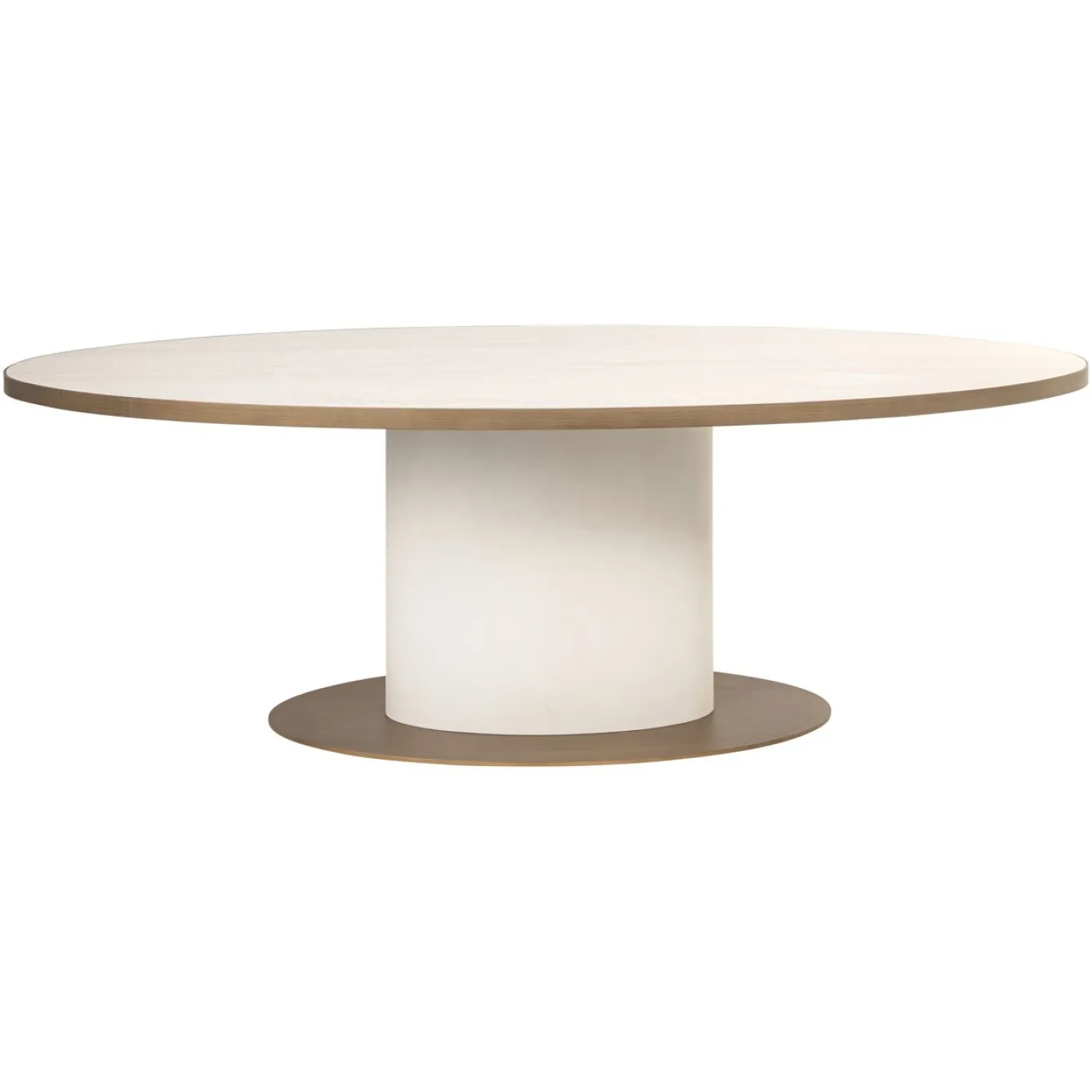 Richmond Eettafel Tivoli Wit Ovaal 230cm