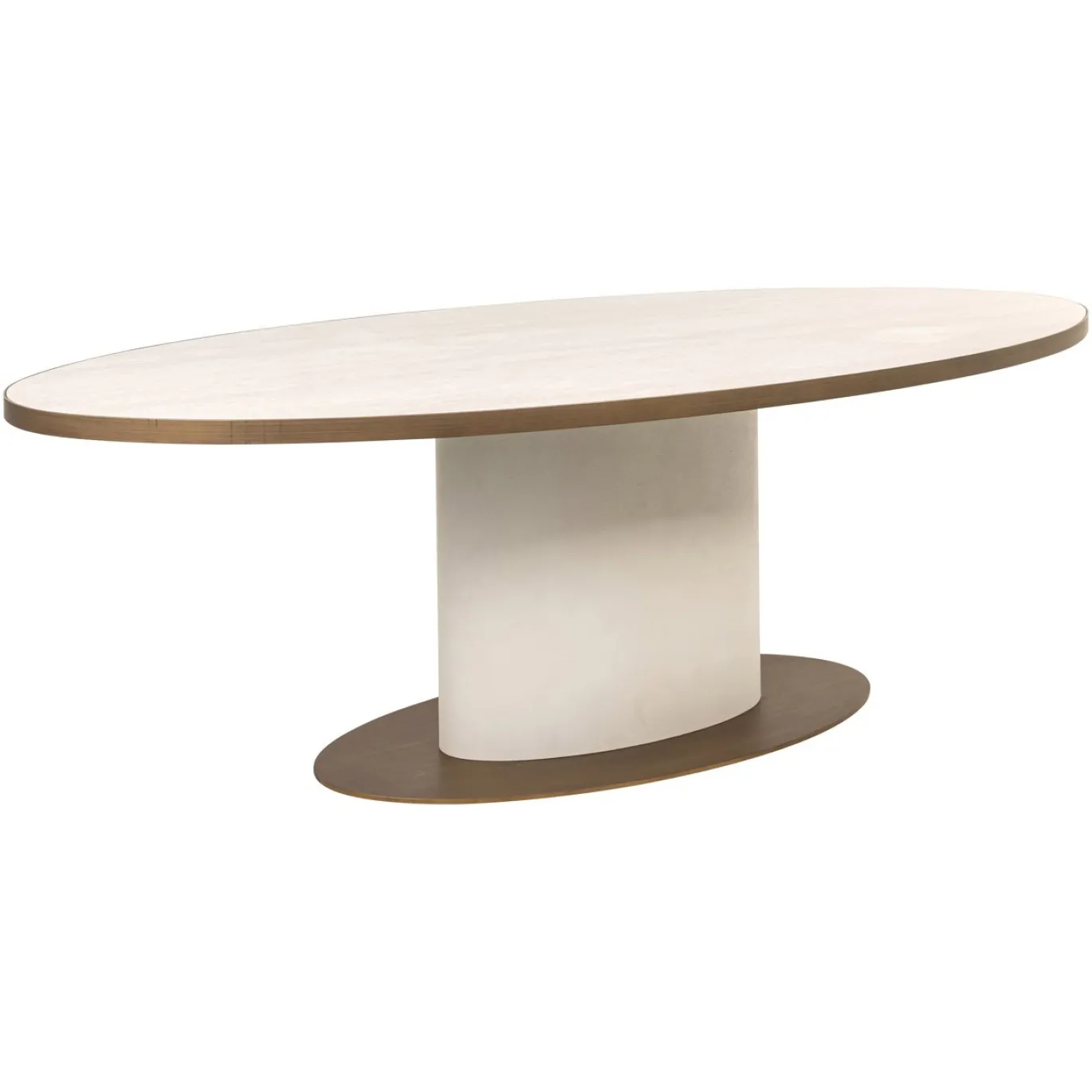Richmond Eettafel Tivoli Wit Ovaal 230cm
