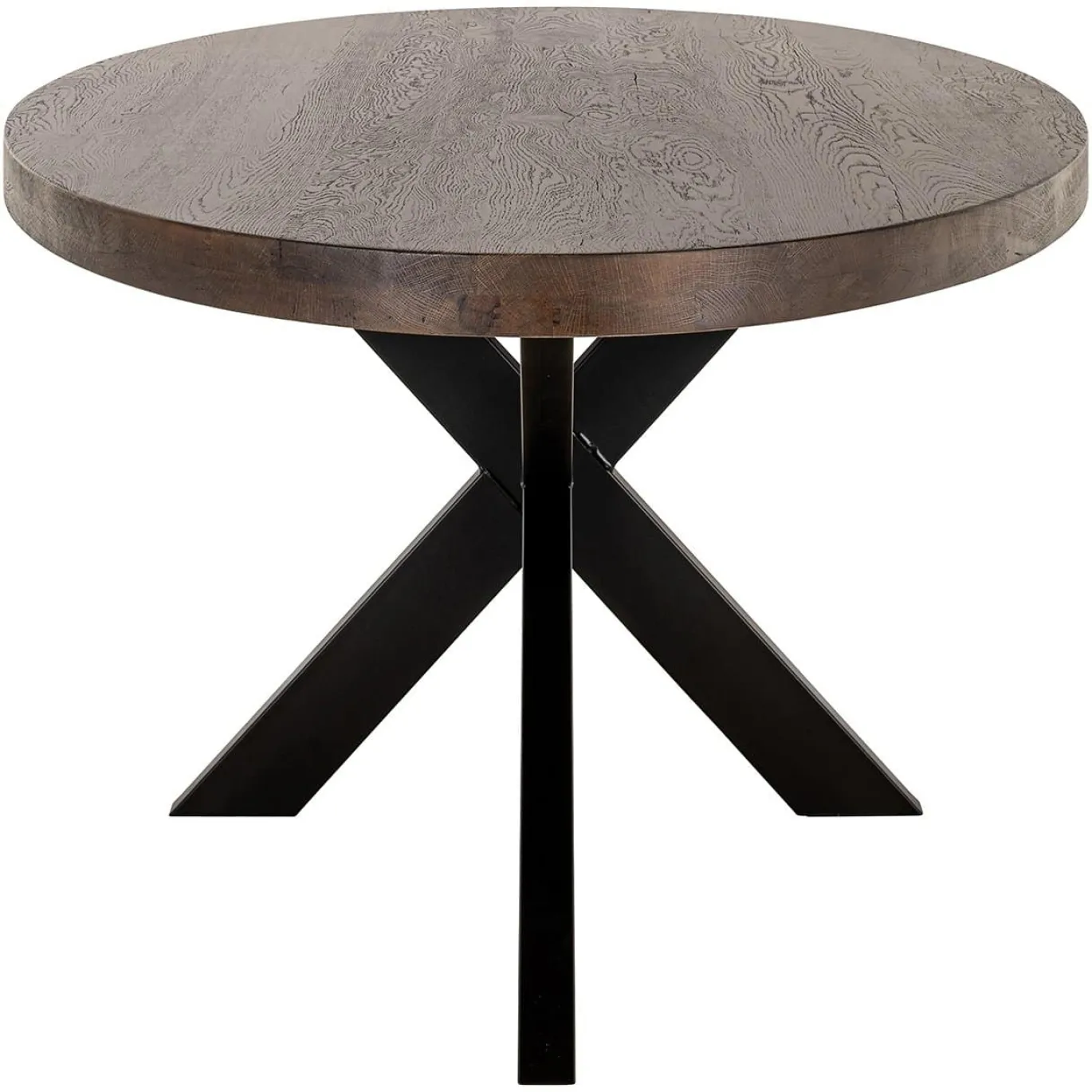 Richmond Eettafel Watson Walnoot/Zwart 235cm