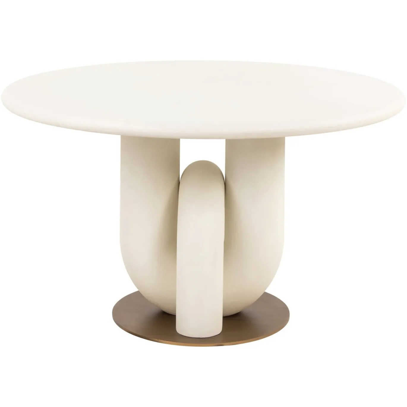 Richmond Eettafel Winslow Wit ø135cm