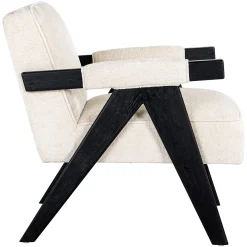 Richmond Fauteuil Cooper Wit Chenille