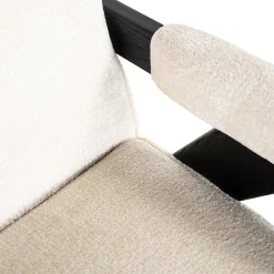 Richmond Fauteuil Cooper Wit Chenille