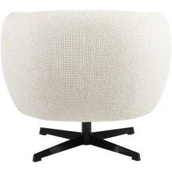 Richmond Fauteuil Estelle Beige Blockweave Draaibaar