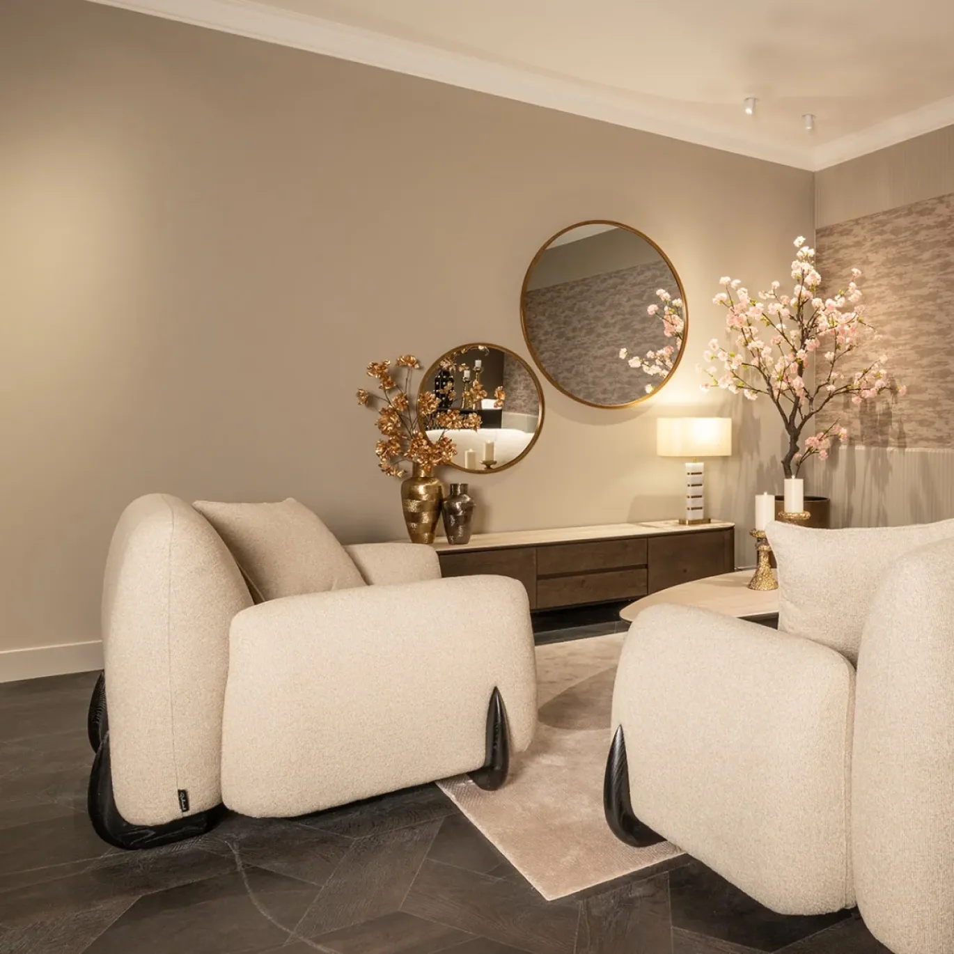 Richmond Fauteuil Godiva Biscotti