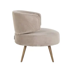 Richmond Fauteuil Hazel Velvet Khaki