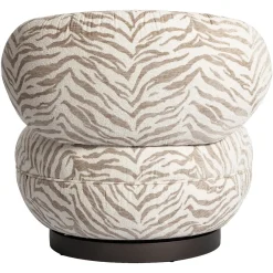 Richmond Fauteuil Jace Beige Tiger Draaibaar